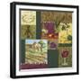 Wine Panels-Fiona Stokes-Gilbert-Framed Giclee Print