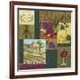 Wine Panels-Fiona Stokes-Gilbert-Framed Giclee Print