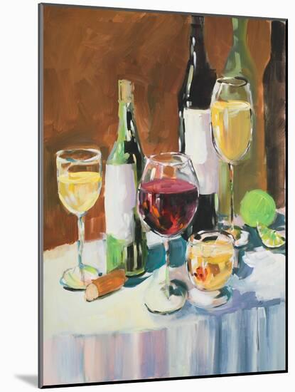 Wine Party-Jane Slivka-Mounted Art Print