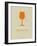 Wine Poster Orange-NaxArt-Framed Art Print