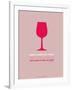 Wine Poster Red-NaxArt-Framed Art Print