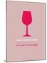 Wine Poster Red-NaxArt-Mounted Art Print