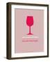 Wine Poster Red-NaxArt-Framed Art Print