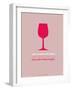 Wine Poster Red-NaxArt-Framed Art Print