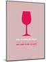 Wine Poster Red-NaxArt-Mounted Art Print