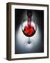 Wine poured in glass-Newmann-Framed Photographic Print