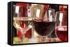 Wine Pouring into A Wine Glass-Markus Mainka-Framed Stretched Canvas