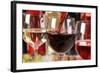 Wine Pouring into A Wine Glass-Markus Mainka-Framed Photographic Print