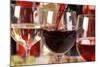 Wine Pouring into A Wine Glass-Markus Mainka-Mounted Photographic Print