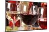 Wine Pouring into A Wine Glass-Markus Mainka-Mounted Photographic Print