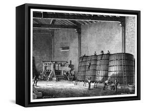 Wine Production, 19th Century-CCI Archives-Framed Stretched Canvas