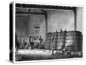 Wine Production, 19th Century-CCI Archives-Stretched Canvas