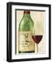 Wine Quotes I-Daphne Brissonnet-Framed Art Print