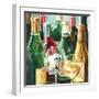 Wine Reflections Sq I-Gregory Gorham-Framed Art Print