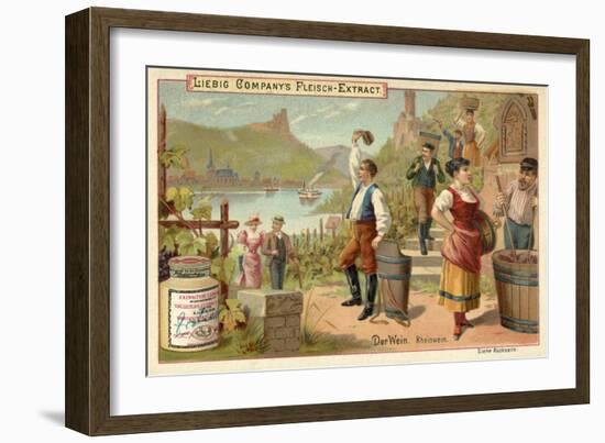 Wine: Rhine Wine-null-Framed Giclee Print