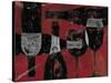 Wine Selection III Red-Daphne Brissonnet-Stretched Canvas