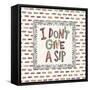 Wine Sentiments II-Anne Tavoletti-Framed Stretched Canvas