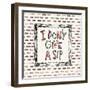 Wine Sentiments II-Anne Tavoletti-Framed Art Print