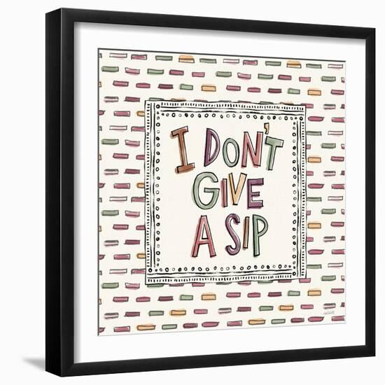 Wine Sentiments II-Anne Tavoletti-Framed Art Print