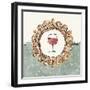 Wine Sentiments V-Anne Tavoletti-Framed Art Print