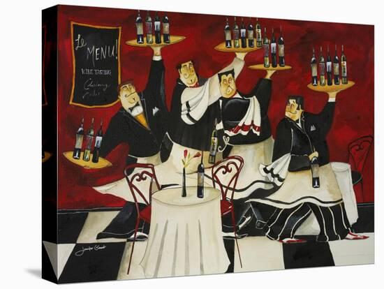 Wine Service-Jennifer Garant-Stretched Canvas