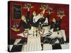 Wine Service-Jennifer Garant-Stretched Canvas