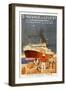 Wine Shipping Poster-null-Framed Art Print