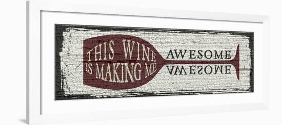 Wine Sign I-Erin Clark-Framed Premium Giclee Print