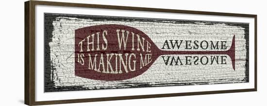 Wine Sign I-Erin Clark-Framed Premium Giclee Print