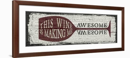 Wine Sign I-Erin Clark-Framed Premium Giclee Print