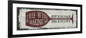 Wine Sign I-Erin Clark-Framed Premium Giclee Print