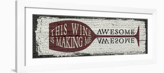 Wine Sign I-Erin Clark-Framed Giclee Print