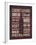 Wine Sign III-Erin Clark-Framed Giclee Print