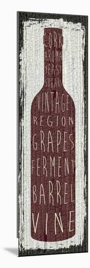 Wine Sign IV-Erin Clark-Mounted Premium Giclee Print
