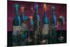 Wine Splash Dark I-Wellington Studio-Mounted Art Print