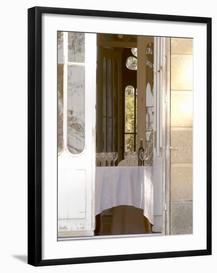 Wine Tasting at Chateau Belgrave, Haut-Medoc, Bordeaux, Gironde, Aquitane, France-Per Karlsson-Framed Photographic Print