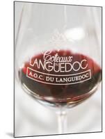 Wine Tasting Glass, Coteaux Du Languedoc, France-Per Karlsson-Mounted Photographic Print