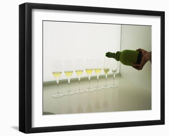 Wine Tasting Glasses, Maison De La Champagne-Per Karlsson-Framed Photographic Print