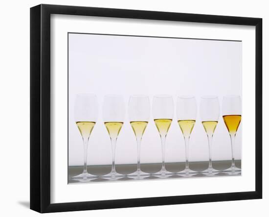 Wine Tasting Glasses, Maison De La Champagne-Per Karlsson-Framed Photographic Print