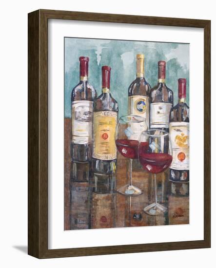 Wine Tasting II-Heather A. French-Roussia-Framed Art Print