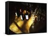 Wine Tasting of Chateau Calon, Montagne Saint St. Emilion, Bordeaux, Gironde, France-Per Karlsson-Framed Stretched Canvas