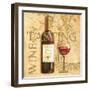 Wine Tasting Square-Gregory Gorham-Framed Art Print