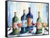 Wine Time-Marilyn Dunlap-Framed Stretched Canvas