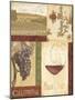Wine Valley II-Veronique-Mounted Giclee Print