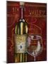 Wine Valley-Jennifer Garant-Mounted Giclee Print