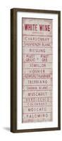 Wine Varieties IV-The Vintage Collection-Framed Giclee Print