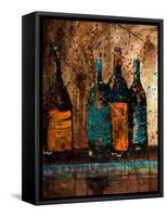 Wine Vino Wine I-Jodi Monahan-Framed Stretched Canvas