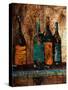 Wine Vino Wine I-Jodi Monahan-Stretched Canvas