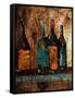 Wine Vino Wine I-Jodi Monahan-Framed Stretched Canvas