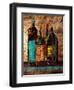 Wine Vino Wine II-Jodi Monahan-Framed Art Print